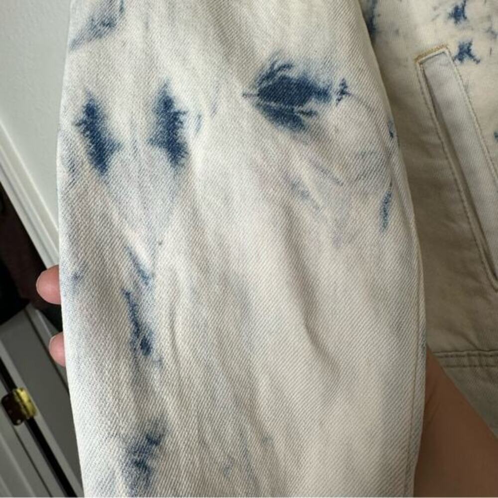 NWT Free People Jones Tie Dye Jean‎ Jacket Medium - Picture 4 of 6